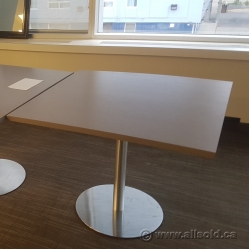 Grey Square 36" x 36" Meeting Table